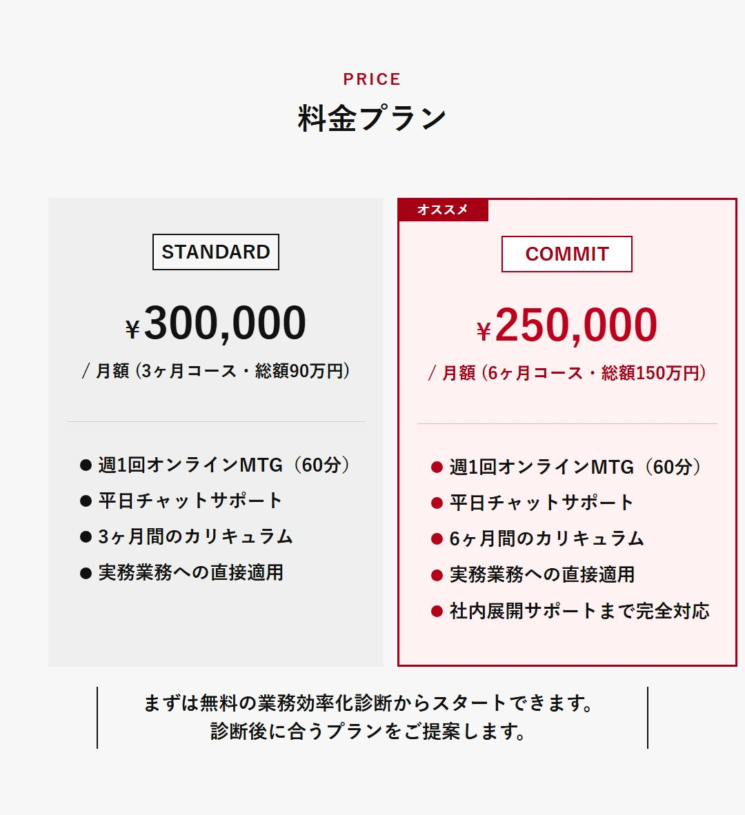 PRICE 料金プラン